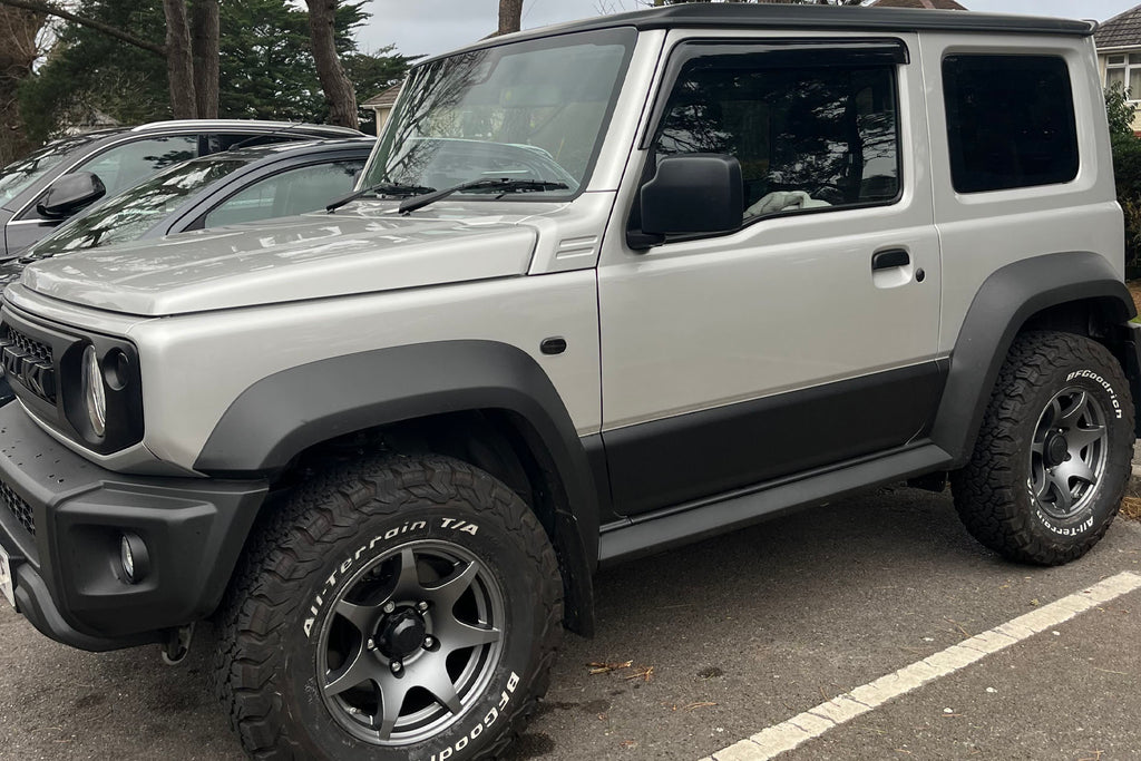 Suzuki Jimny (2018+) with HIGH PEAK J-02 Wheels in Matte Anthracite