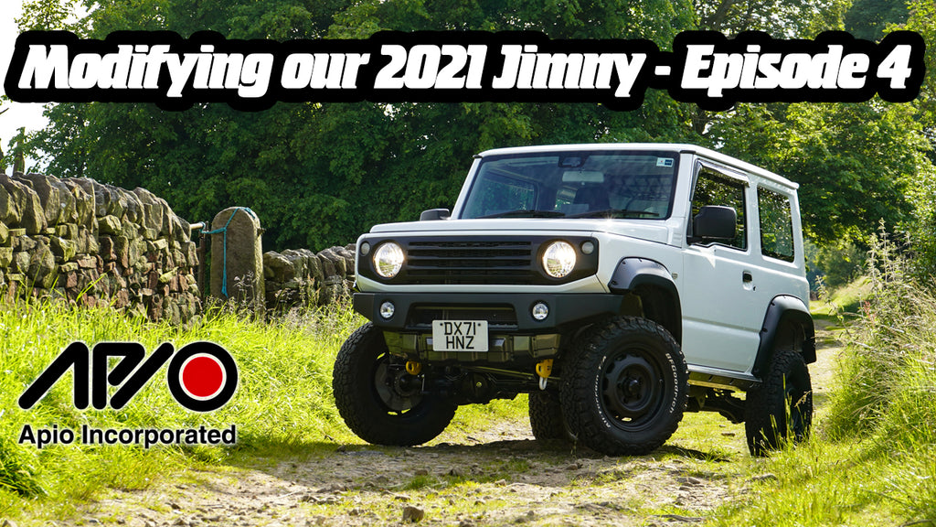 New Video! Modifying our 2021 Jimny - APIO Transformation