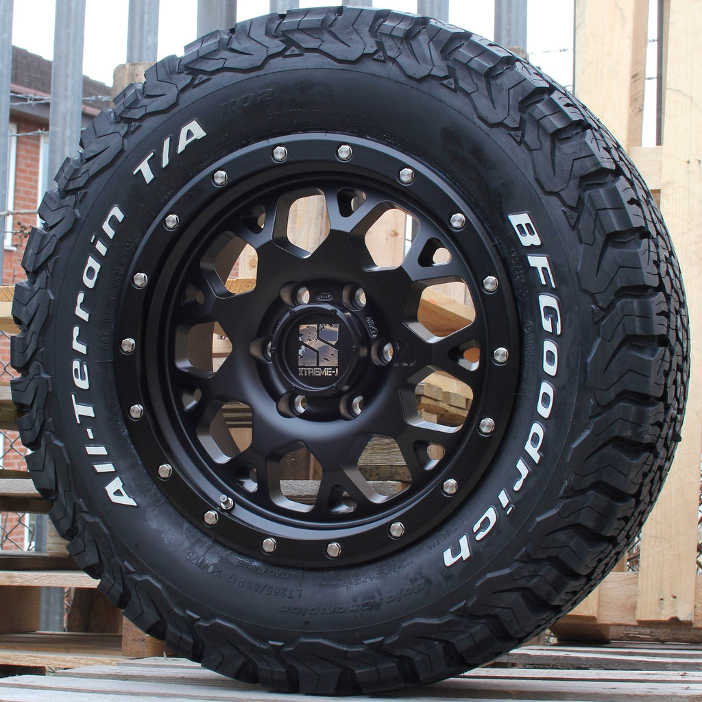 XTREME-J XJ04 17" Wheel & Tyre Package for Ford Ranger (2012+)